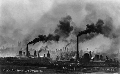 Fresh Air from the Potteries by (after) English photographer