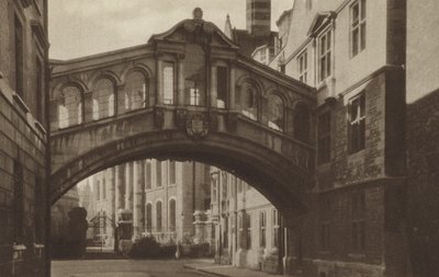 Hertford College, The Bridge by (after) English photographer