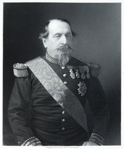 Napoleon III by (after) English photographer