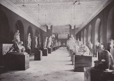 Sculpture Hall, Victoria and Albert Museum by (after) English photographer