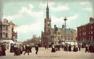 Talbot Square, Blackpool by (after) English photographer