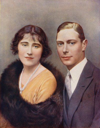 The Duke and Duchess of York in 1926 by (after) English photographer