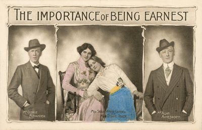 The Importance of Being Earnest by (after) English photographer