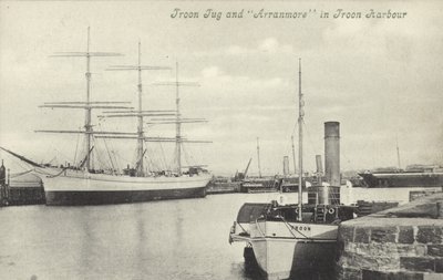 Troon Tug, Arranmore, Troon Harbour by (after) English photographer