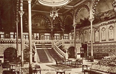 Winter Gardens, Blackpool by (after) English photographer