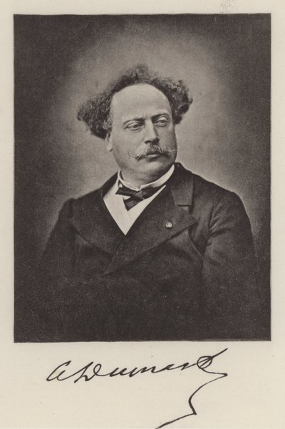 Alexandre Dumas the Younger, French Novelist by (after) French Photographer
