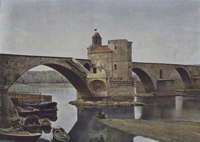 Avignon, Pont Saint-Benezet by (after) French Photographer
