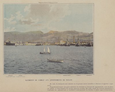 Combat Buildings at the Toulon Docks by (after) French Photographer