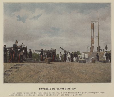120 Cannon Battery by (after) French Photographer