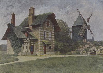 Bois de Boulogne, the Mill by (after) French Photographer