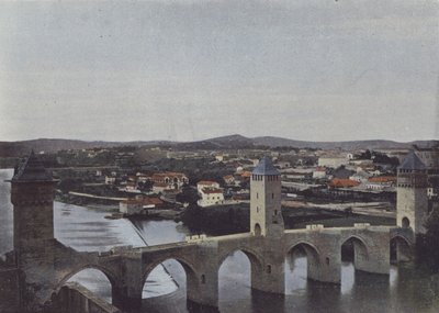 Cahors, Pont Valentre by (after) French Photographer