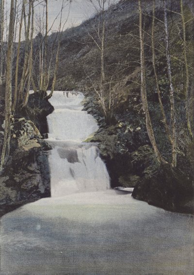 Benet Waterfall, near Murat by (after) French Photographer