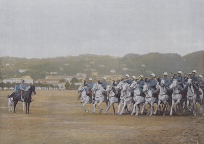 Light Cavalry (coloured photo) by (after) French Photographer