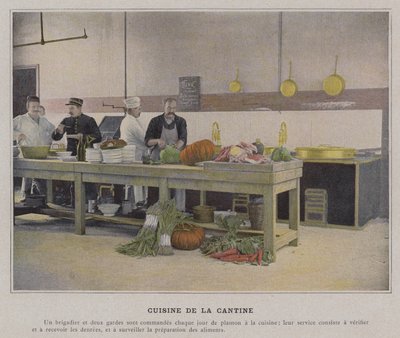 Canteen Kitchen by (after) French Photographer