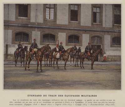 Standard of the Military Train by (after) French Photographer
