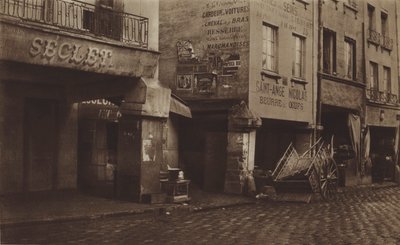 Fragment of the Halles Pillars by (after) French Photographer