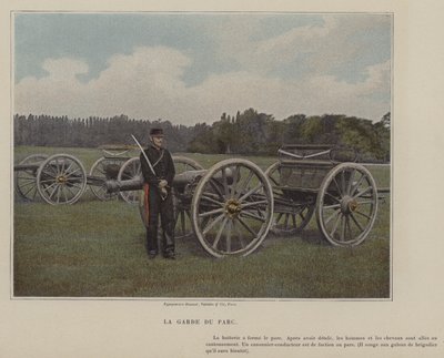 Guarding the Park by (after) French Photographer