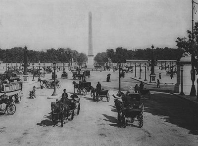 La Place de La Concorde by (after) French Photographer