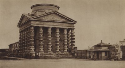 The Star Barrier in 1860, with the Octroi Pavilion of Ledoux by (after) French Photographer