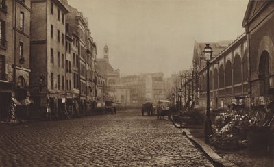Rue de la Tonnellerie, at the Halles by (after) French Photographer