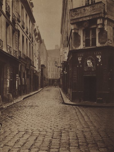Four-Saint-Honore Street, Corner of Vannes Street by (after) French Photographer