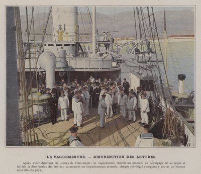The Postmaster, Letter Distribution by (after) French Photographer