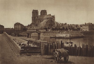 Apse of Notre-Dame by (after) French Photographer