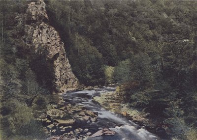 The Gorges of the Cere between Siran and Lamativie by (after) French Photographer