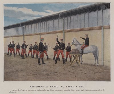 Handling and Use of the Saber on Foot by (after) French Photographer