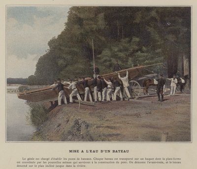 Launching a Boat by (after) French Photographer