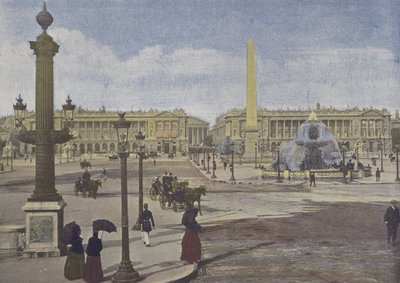 Paris, Place de la Concorde by (after) French Photographer