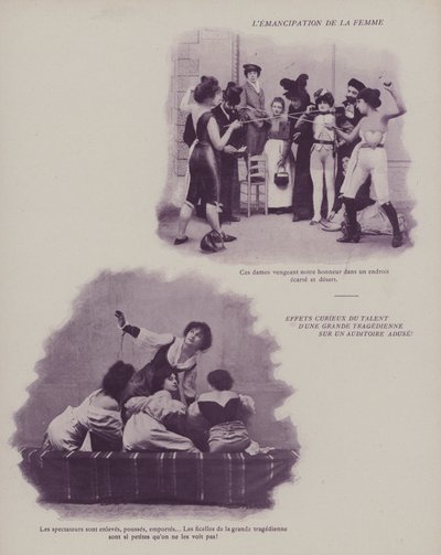 The Emancipation of Woman by (after) French Photographer