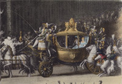 Carriage of Napoleon 1, 2 April 1810 by (after) French Photographer