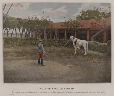 Vaulting with the Surcingle by (after) French Photographer