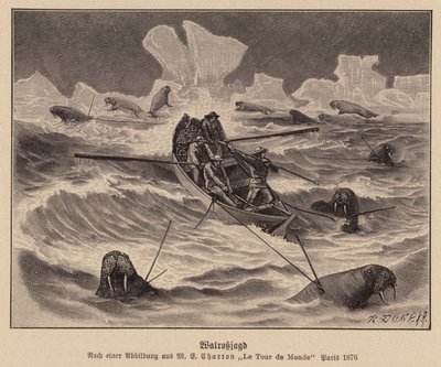Hunting Walrus by (after) French School