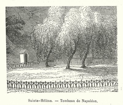 Sainte-Helene, Tombeau de Napoleon by (after) French School