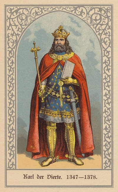 Charles IV, King of Bohemia and Germany and Holy Roman Emperor by (after) German School