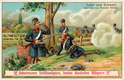 Drinking Song Before the Battle by (after) German School