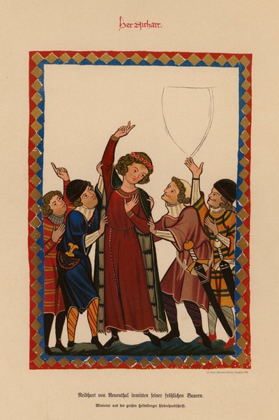Neidhart von Reuental by (after) German School