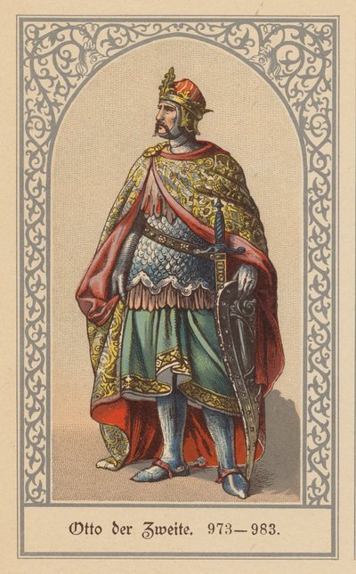Otto II, King of Germany and Italy and Holy Roman Emperor by (after) German School