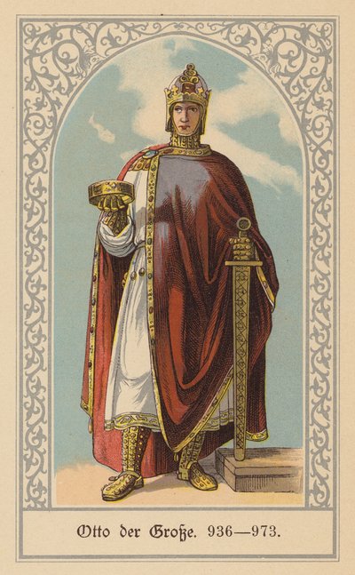 Otto the Great, King of Germany and Italy and Holy Roman Emperor by (after) German School