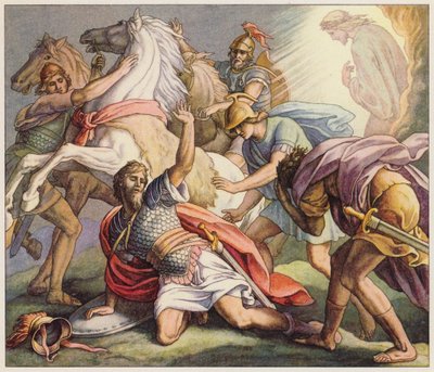 The Conversion of Saul by (after) German School