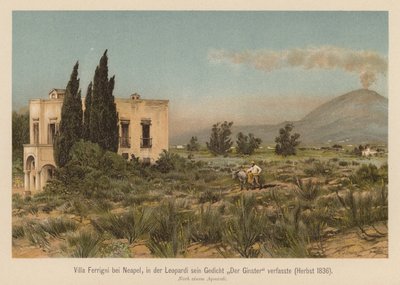 Villa Ferrigni, near Naples by (after) German School