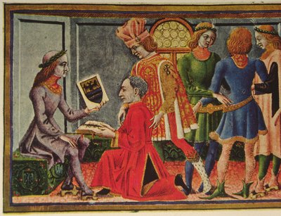 Emperor Frederick III Receiving the Astronomer Giovanni Bianchini