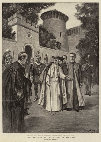 Pope Leo XIII in the Winter of his Days by (after) Italian School