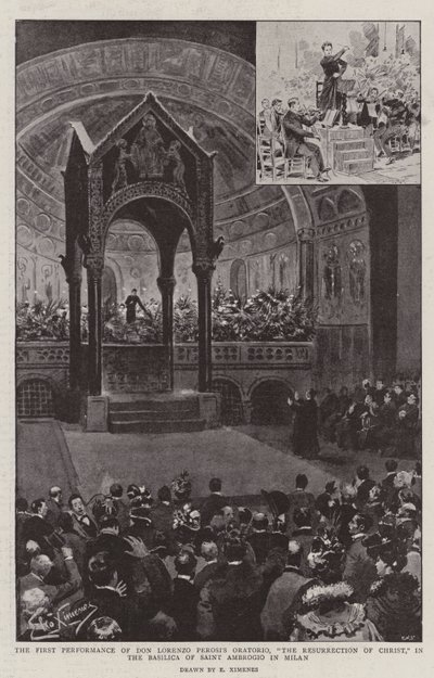 The First Performance of Don Lorenzo Perosi