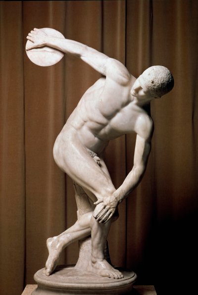 The Discobolus by (after) Myron
