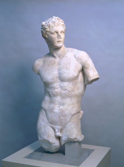 Meleager, Roman Copy After a Greek Original of 340 BC, c.70-100 AD by (after) Skopas of Paros