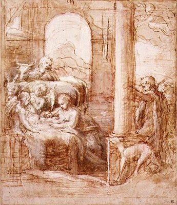 The Nativity, c.1522 by (c.1489 1534) Correggio