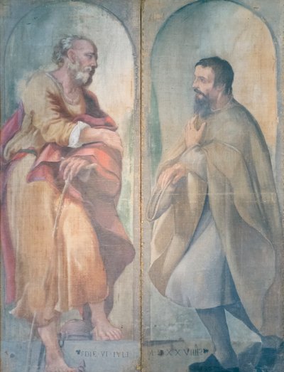 Saint Joseph and a Devotee by (c.1489 1534) Correggio